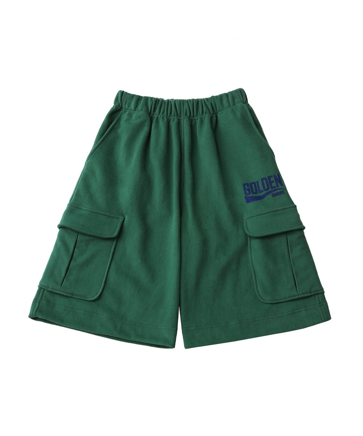 골든선샤인(GOLDEN SUNSHINE) Golden cargo sweat shorts_Green