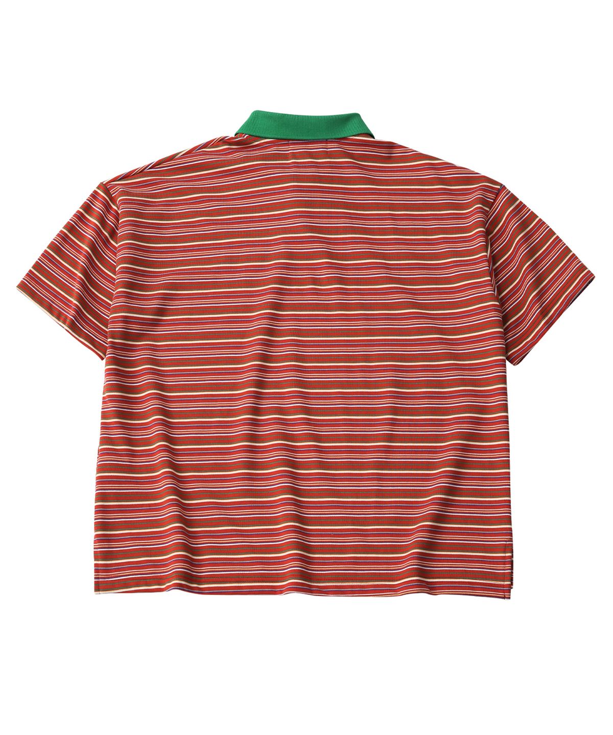 골든선샤인(GOLDEN SUNSHINE) Stripe collar half t-shirts_Bric