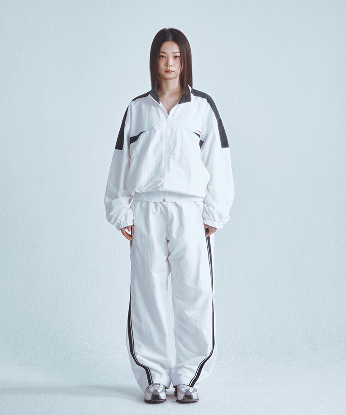 포영(FOUR YOUNG) 00 Track Pants White