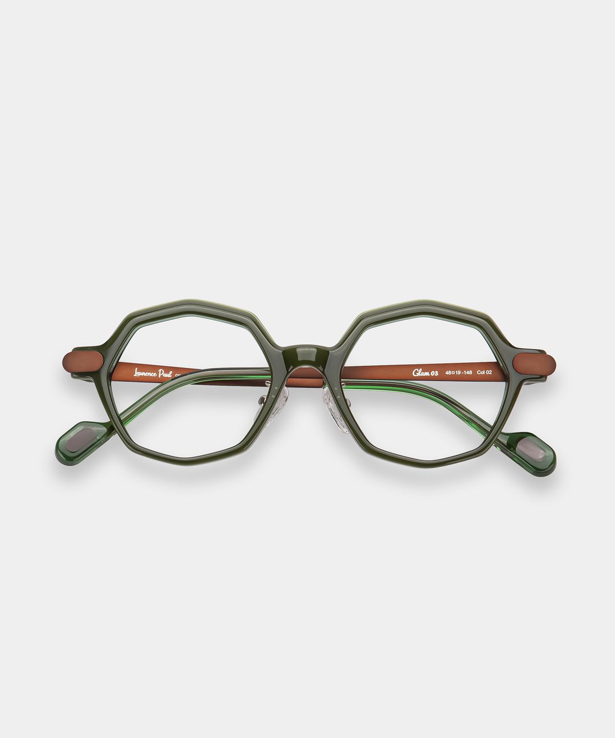 로렌스폴(LAURENCE PAUL) GLAM03 C2 green&brown