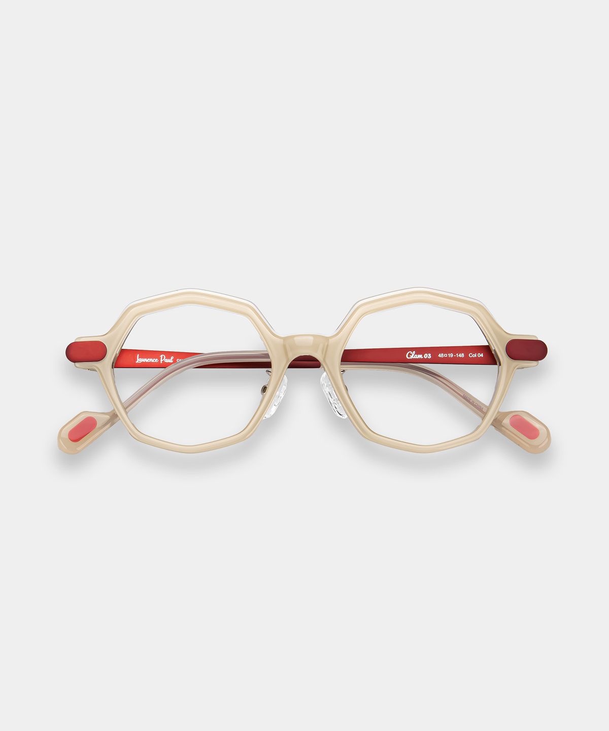 로렌스폴(LAURENCE PAUL) GLAM03 C4 ivory&red