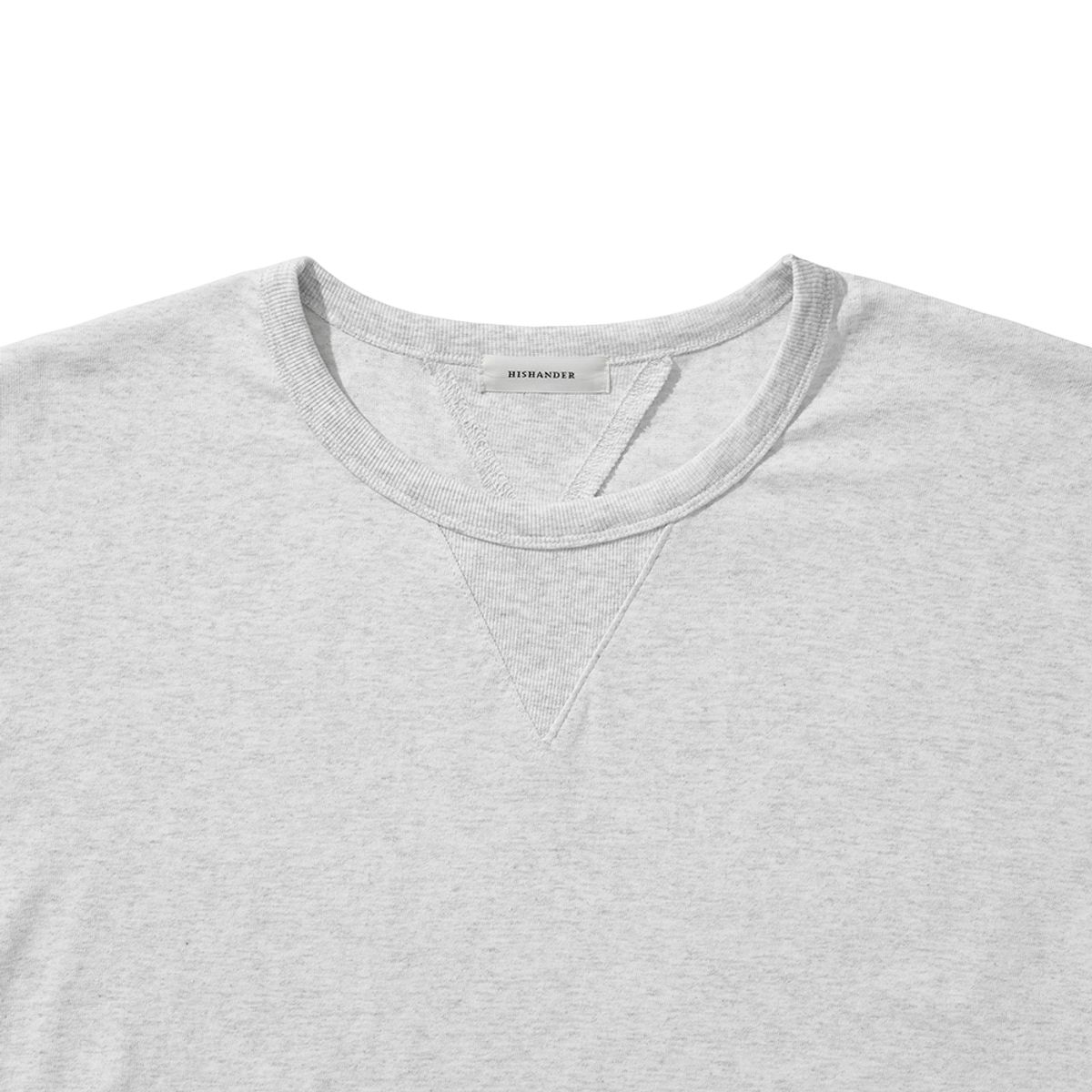 히즈핸더(HISHANDER) V-GUSSET S/S TEE LMG