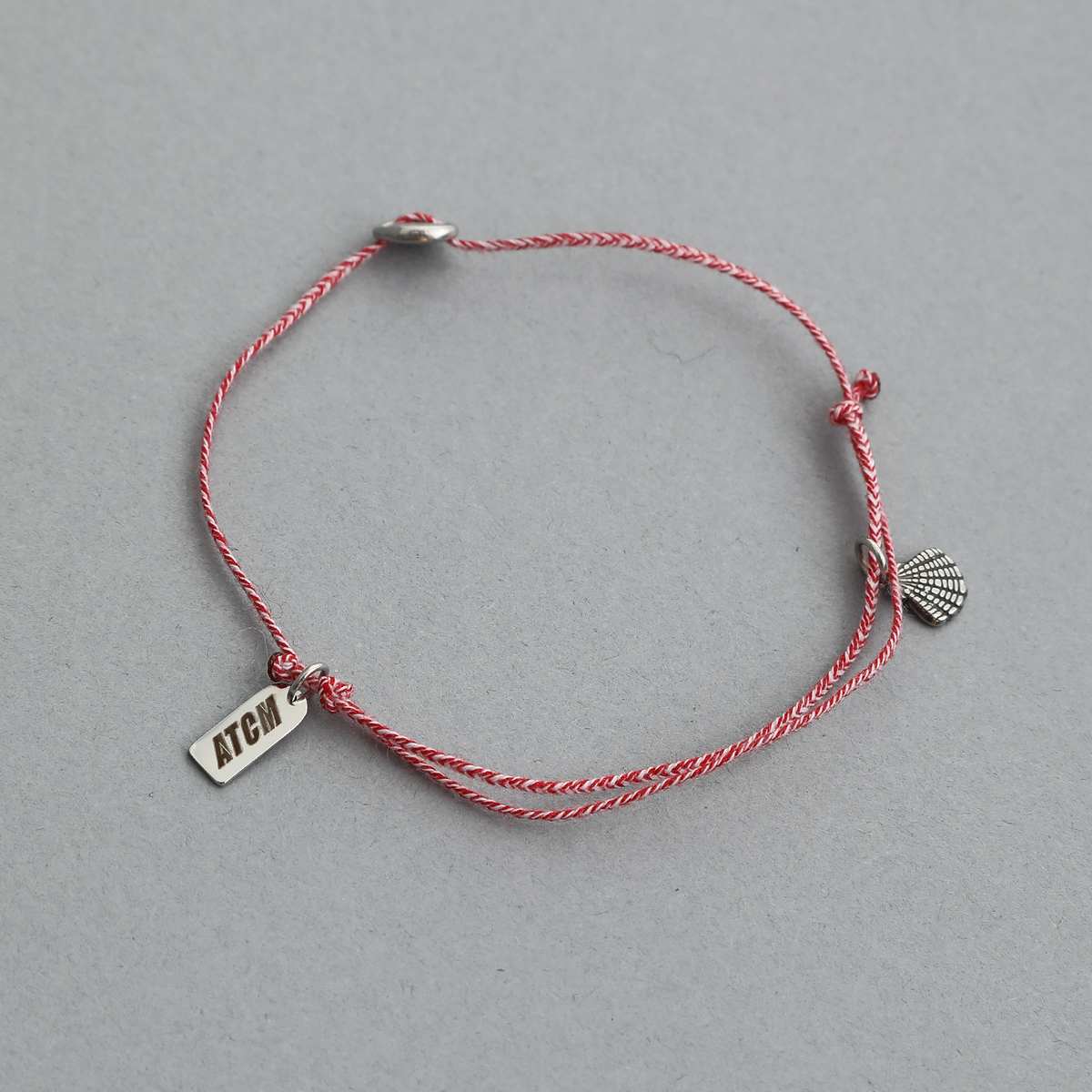 어센틱모즈(AUTHENTICMODS) Seaform Thread Bracelet(red)