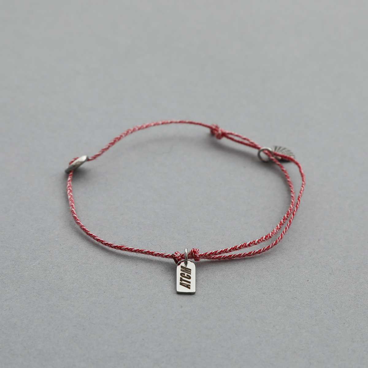 어센틱모즈(AUTHENTICMODS) Seaform Thread Bracelet(red)