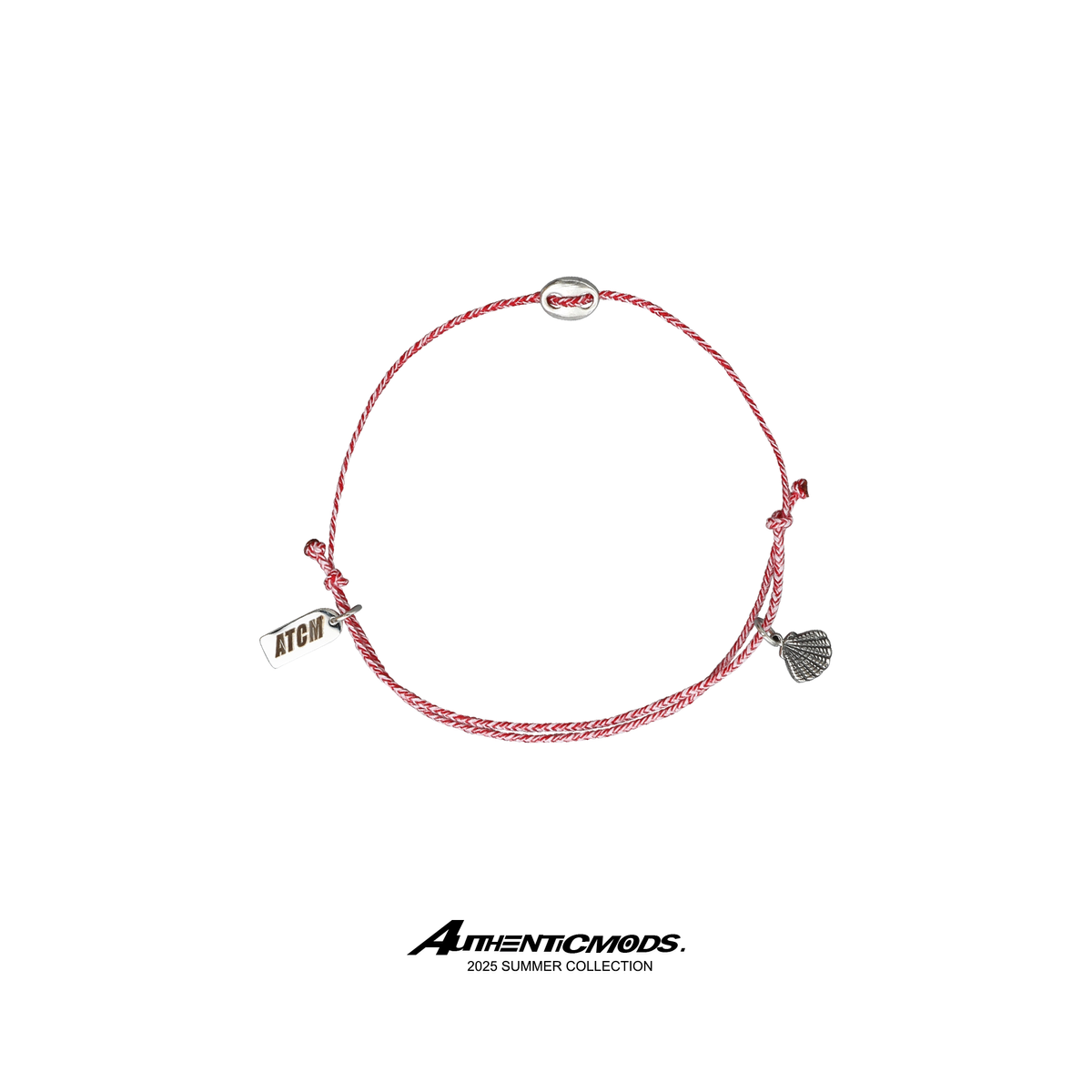 어센틱모즈(AUTHENTICMODS) Seaform Thread Bracelet(red)