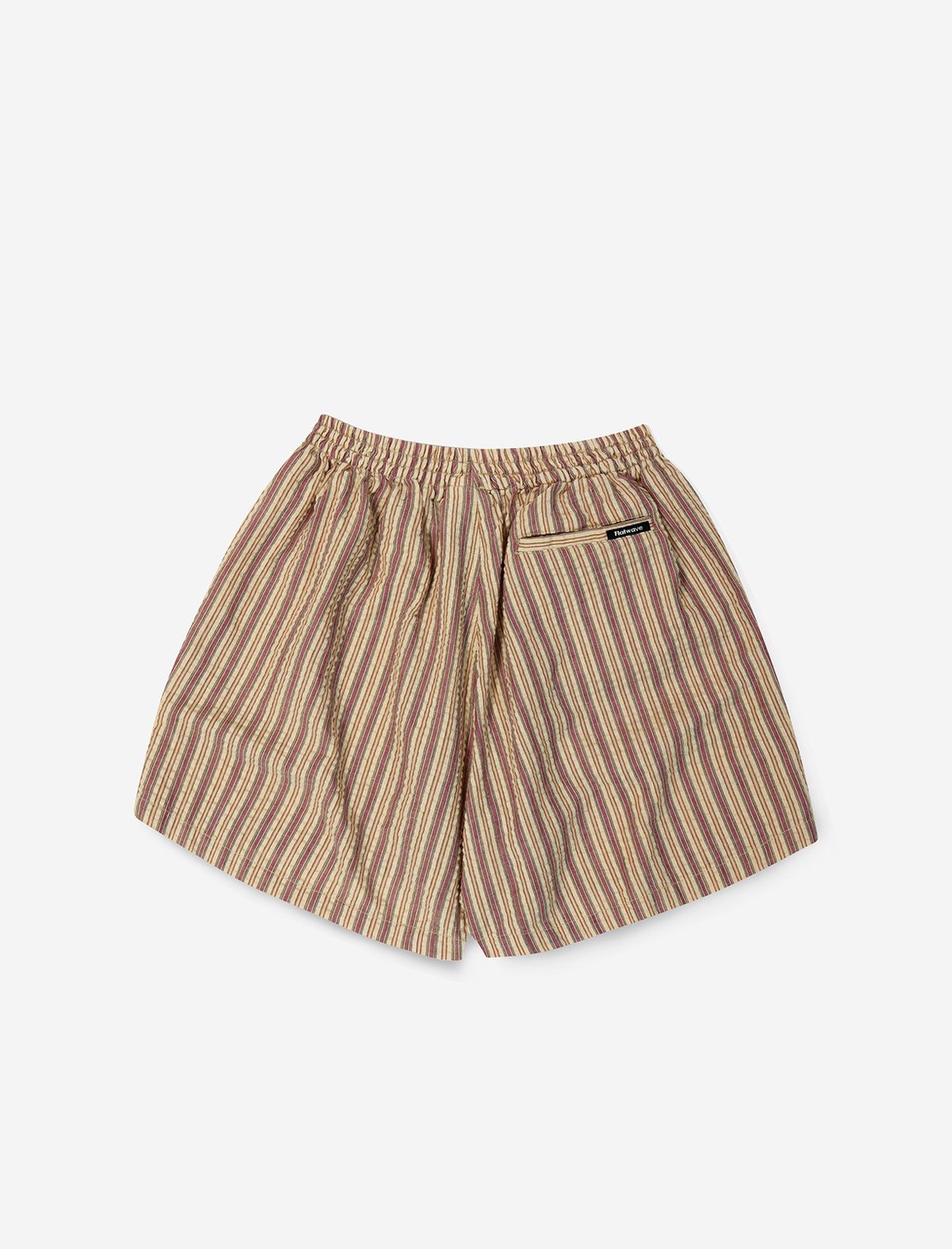 플랫웨이브 인 서울(FLATWAVE IN SEOUL) Hazy Stripe Shorts Red
