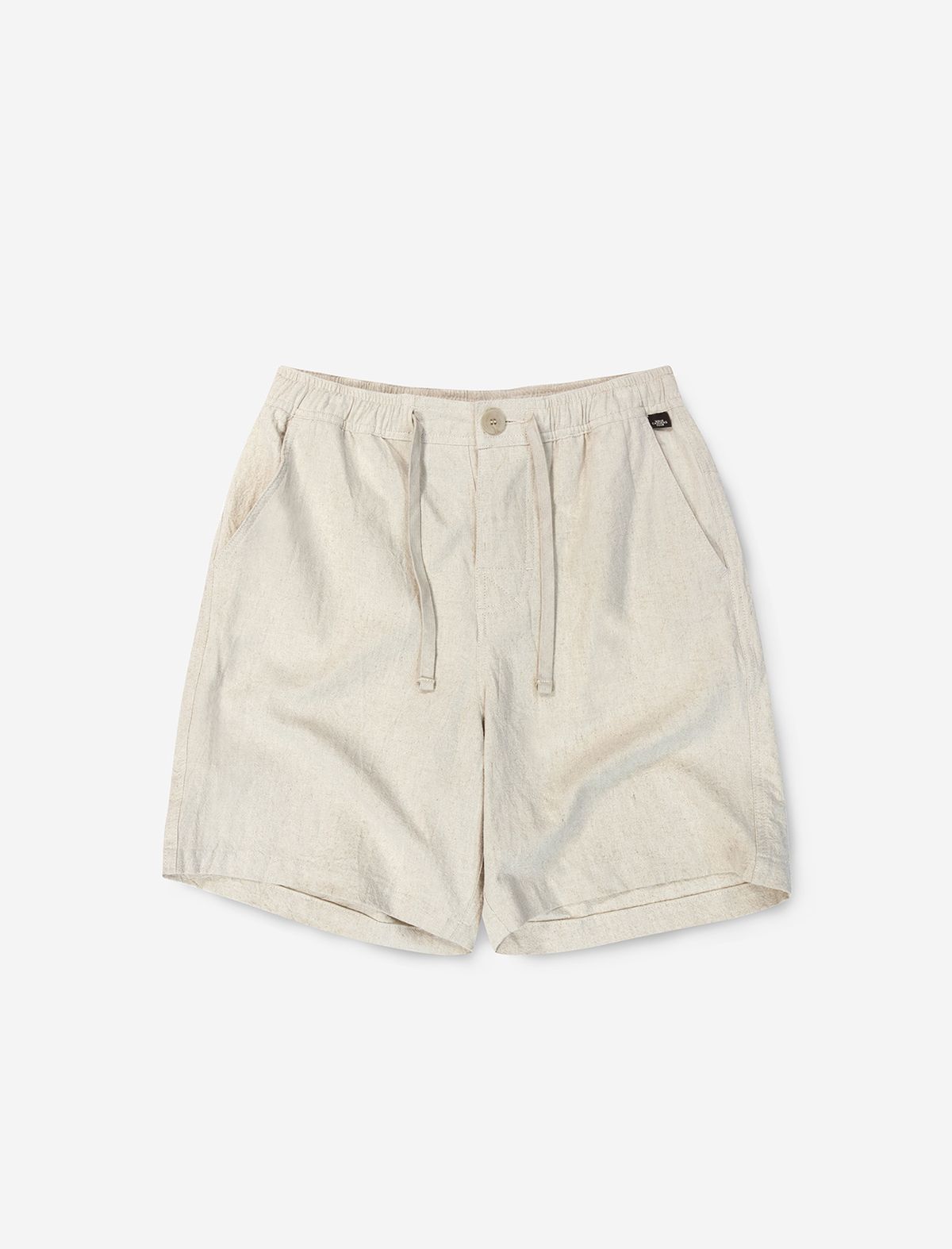 플랫웨이브 인 서울(FLATWAVE IN SEOUL) Salkin Linen Walkshorts Ecru