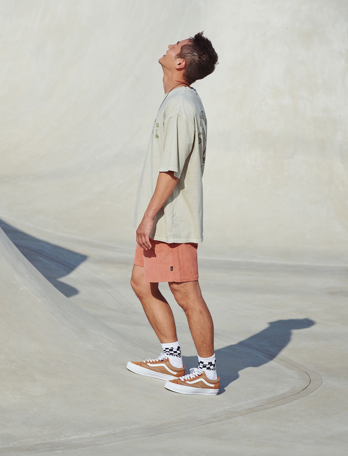 플랫웨이브 인 서울(FLATWAVE IN SEOUL) Coasst Corduroy Walkshorts Pink