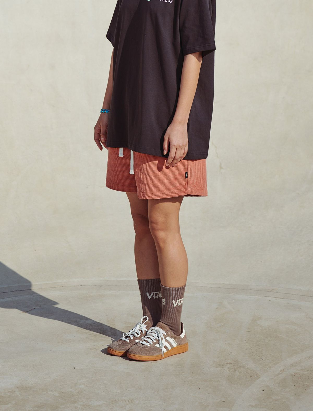 플랫웨이브 인 서울(FLATWAVE IN SEOUL) Coasst Corduroy Walkshorts Pink