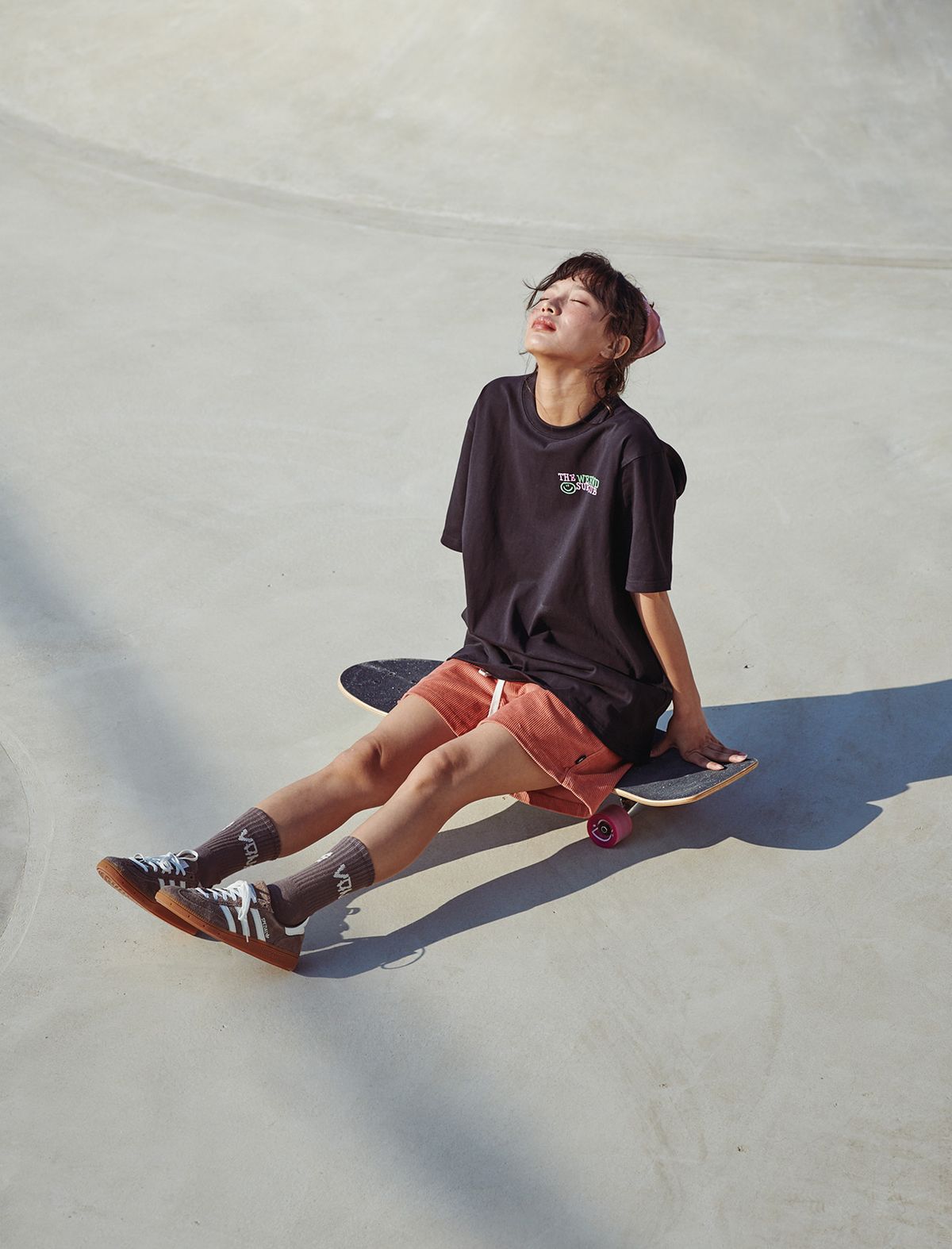 플랫웨이브 인 서울(FLATWAVE IN SEOUL) Coasst Corduroy Walkshorts Pink