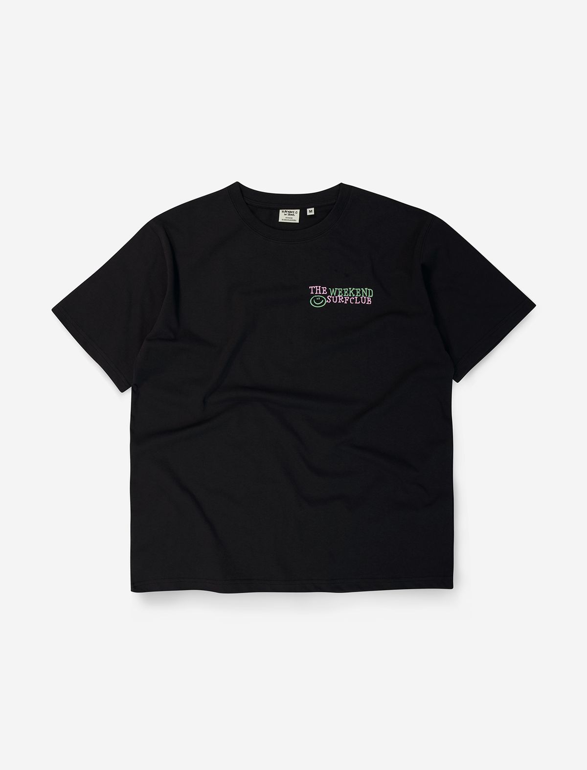 플랫웨이브 인 서울(FLATWAVE IN SEOUL) Aren Print T-Shirts Black