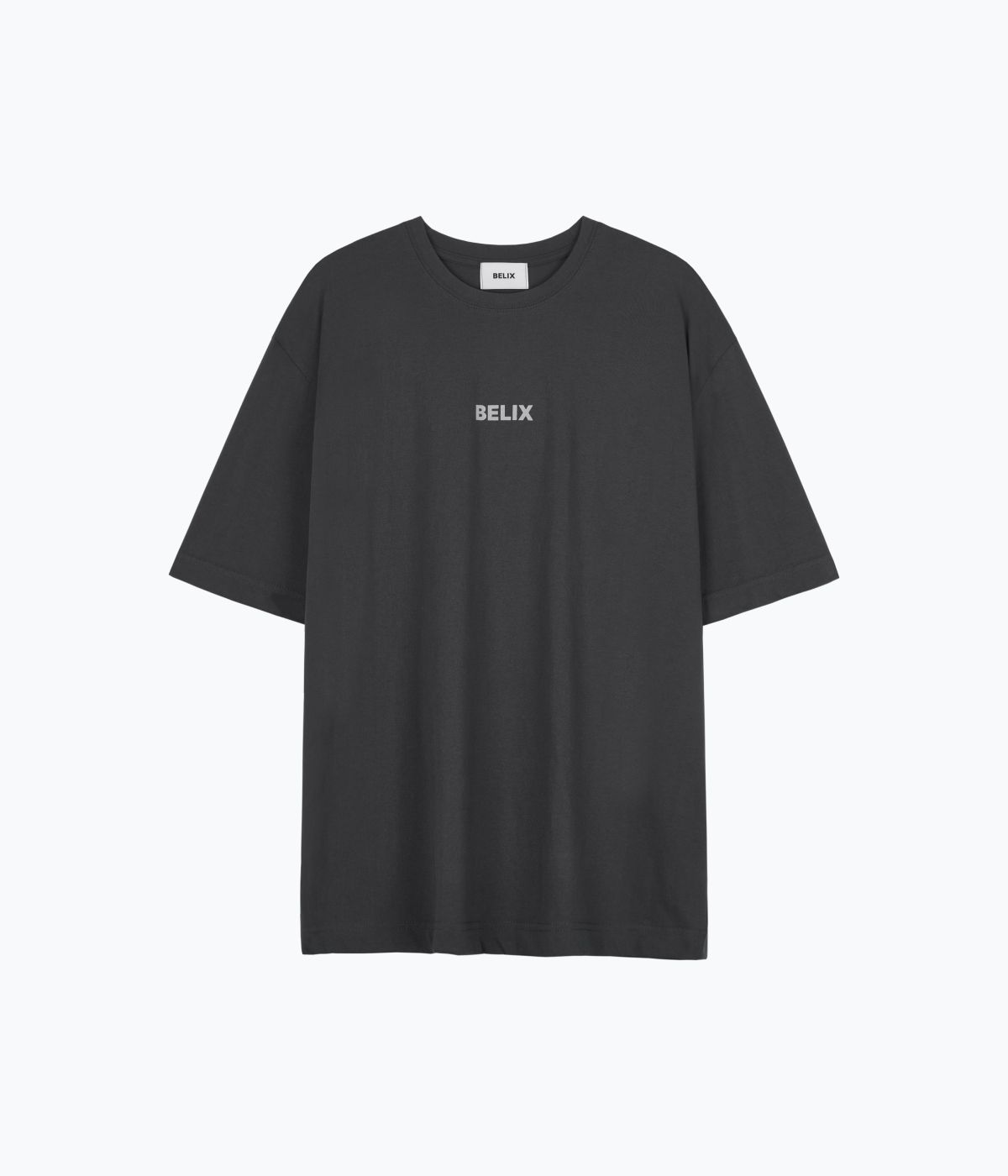 벨릭스(BELIX) oversized identity t-shirt (charcoal)