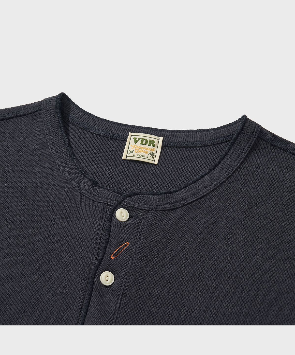 비디알(VDR) BIKERS HENLY NECK T-SHIRT [Navy]