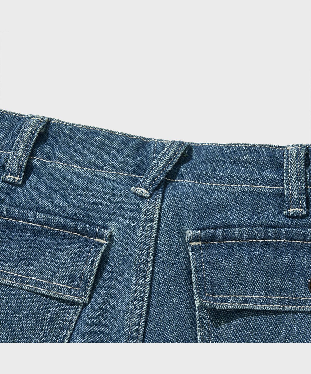 비디알(VDR) SOFT DENIM BUSH PANTS [Vintage Light]