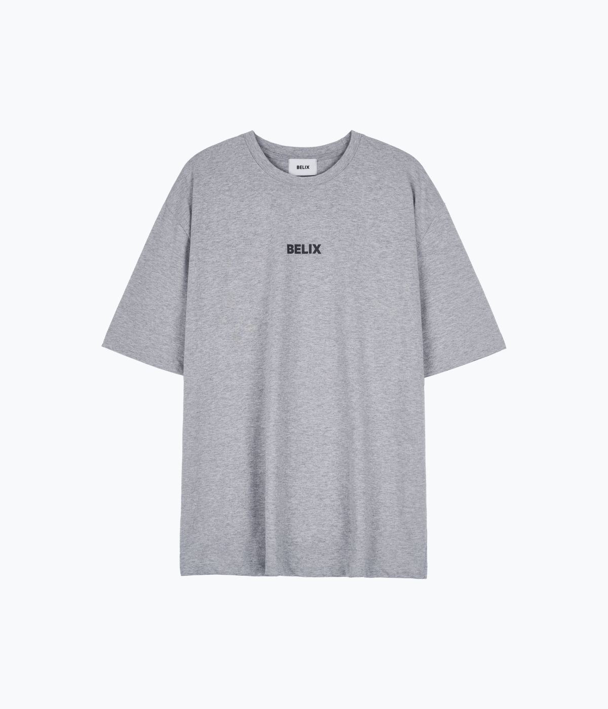 벨릭스(BELIX) oversized identity t-shirt (melange grey)