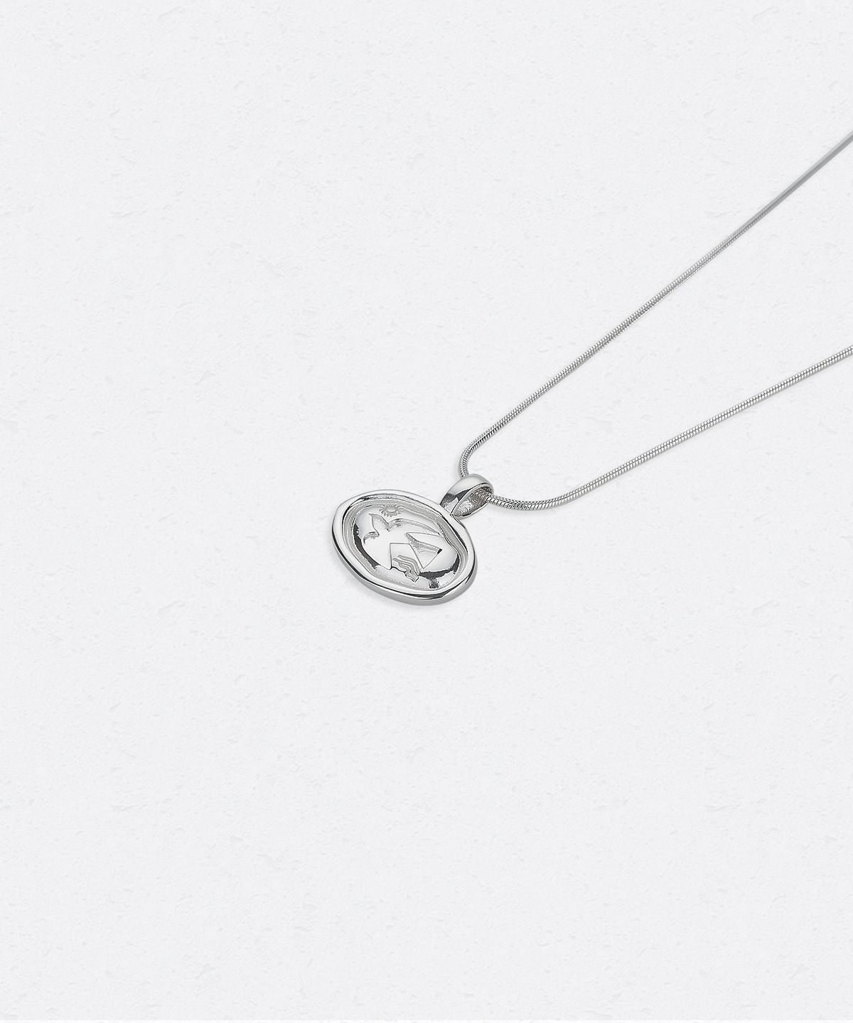 유네(YUNE) Summer Bird Pendant Necklace_[Silver925]