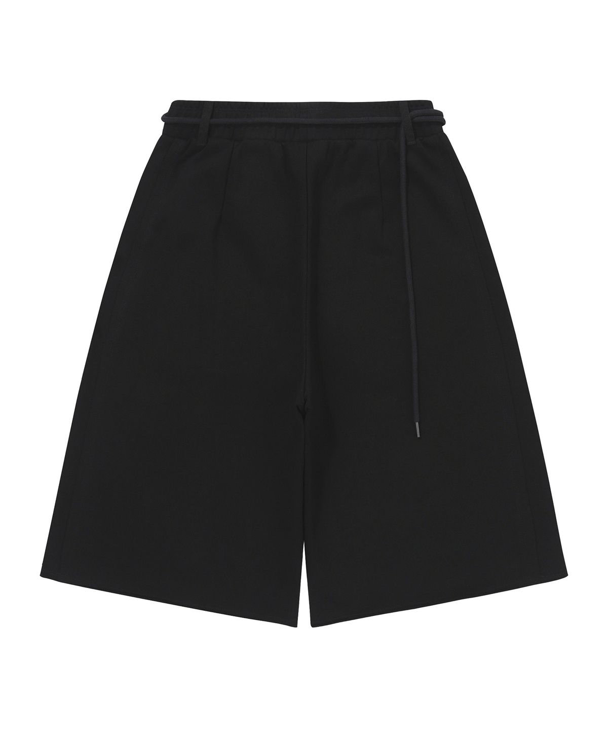 슈퍼드라이(SUPERDRY) W 러프컷 하프 스웻팬츠 블랙