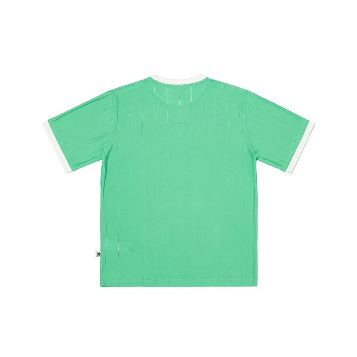 코닥(KODAK) 스테디움 스트라이프 반팔 티셔츠 GREEN