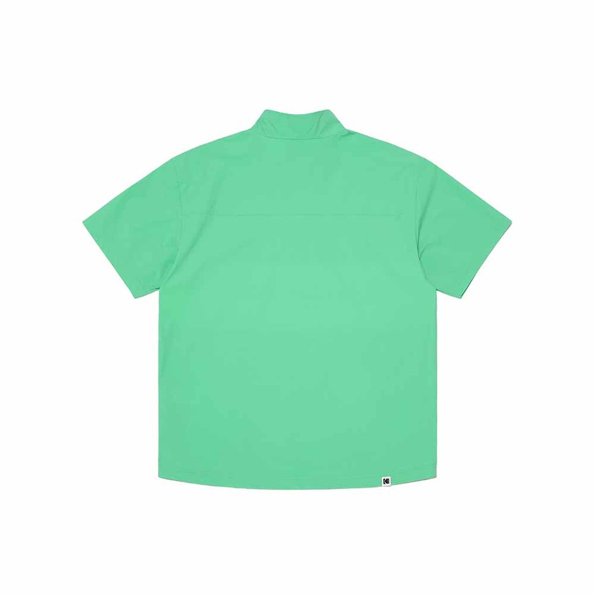 코닥(KODAK) 스테디움 스텐넥 우븐 티셔츠 GREEN