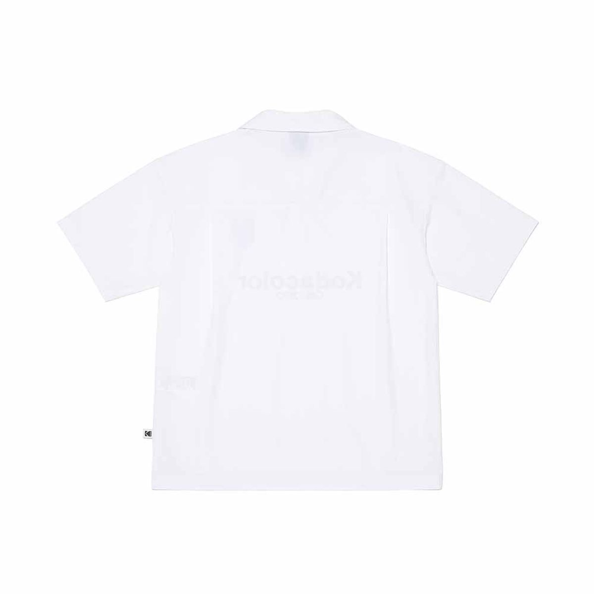 코닥(KODAK) 스테디움 우븐 카라 티셔츠 WHITE