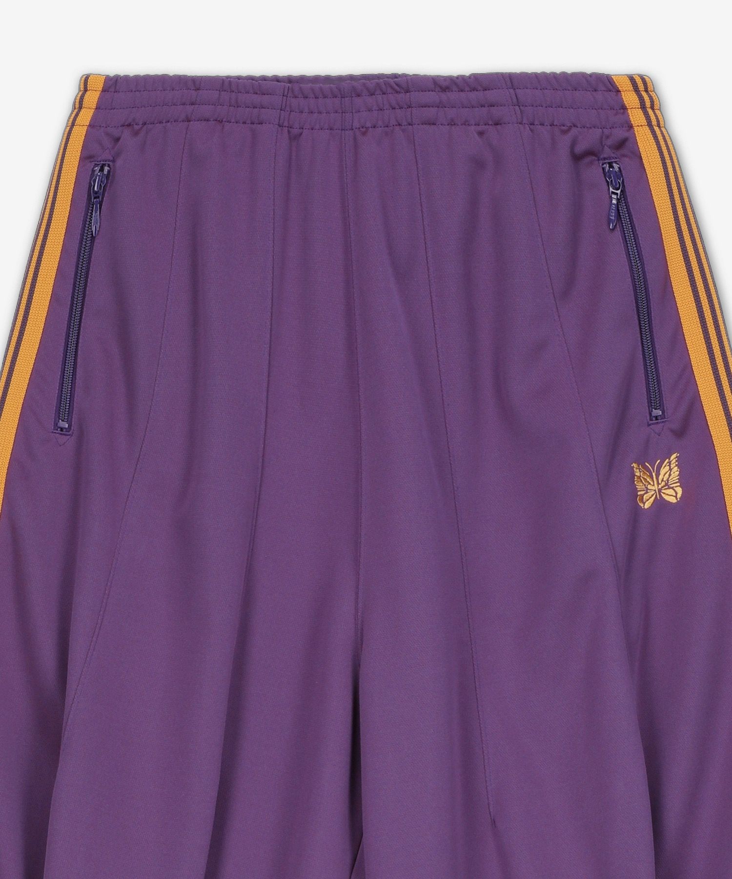 最終値下げ needles トラックパンツ ストレート 23AW パープル 最終