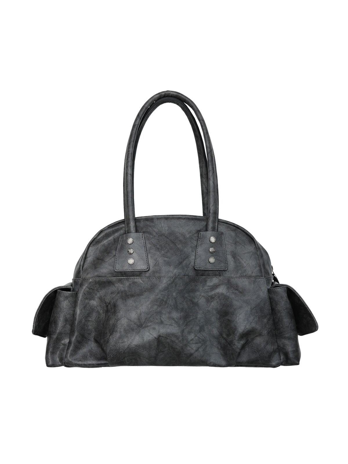 시월107(SIWL107) GOGO Bowling Bag (Grey)