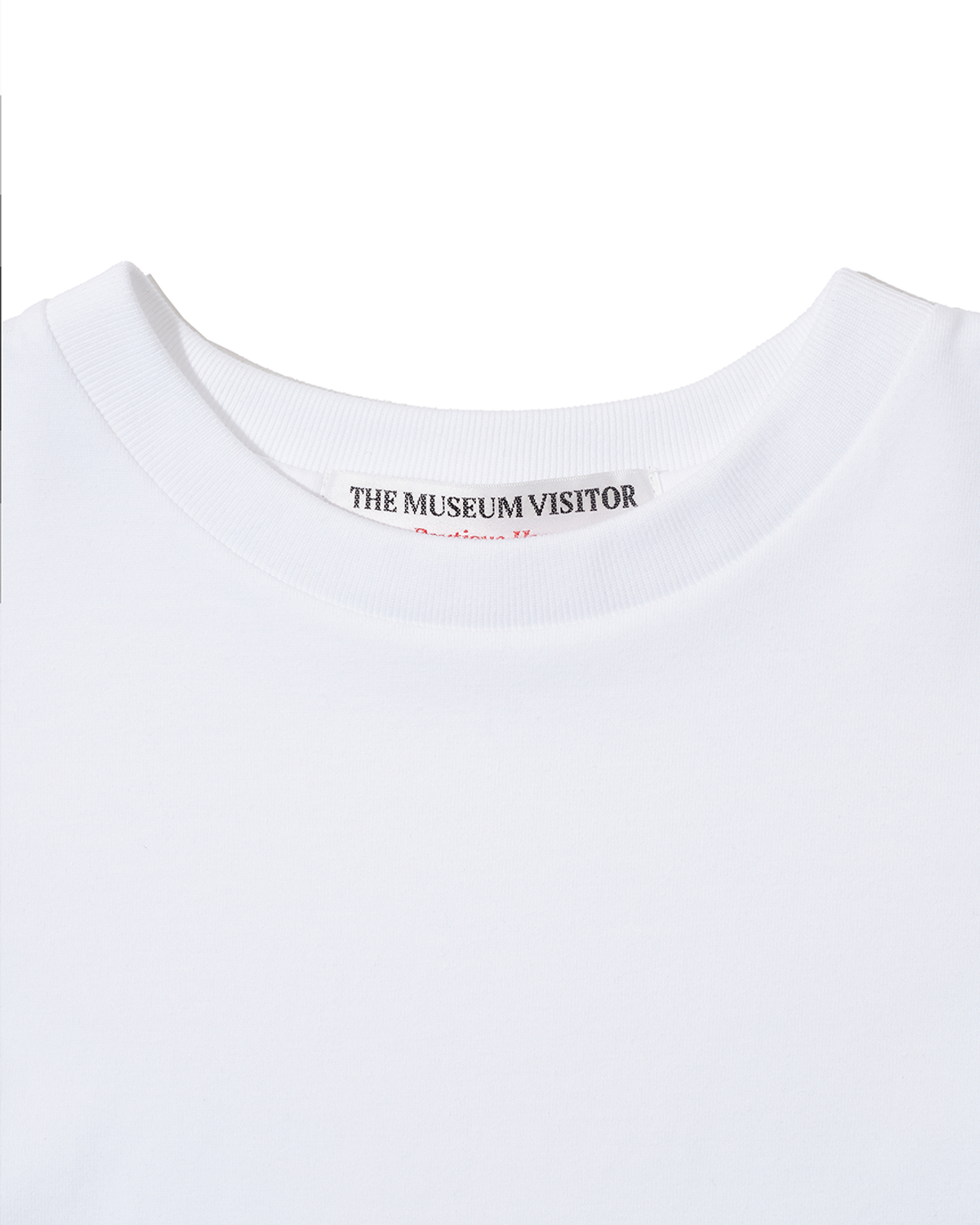 더뮤지엄비지터(THEMUSEUMVISITOR) STRAWBERRY NETWORK T-SHIRT (WHITE)