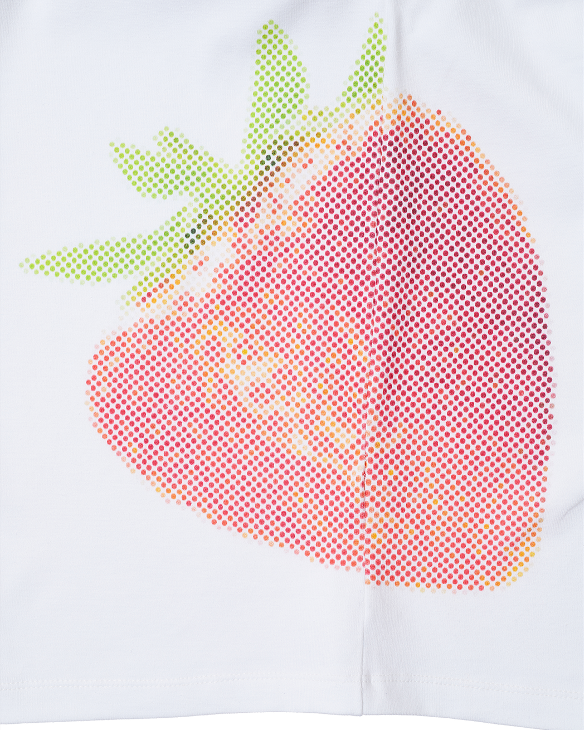 더뮤지엄비지터(THEMUSEUMVISITOR) STRAWBERRY NETWORK T-SHIRT (WHITE)