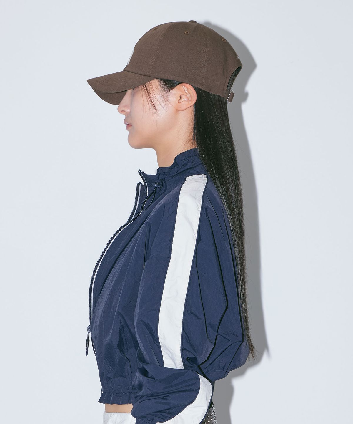 해브어웨일(HAVEAWHALE) h lace applique cap (BR)
