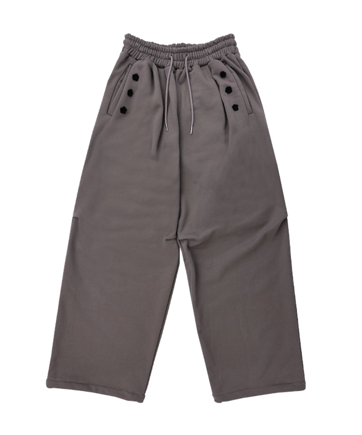 시월107(SIWEOL107) Crochet Sweat Pants (Mocha)