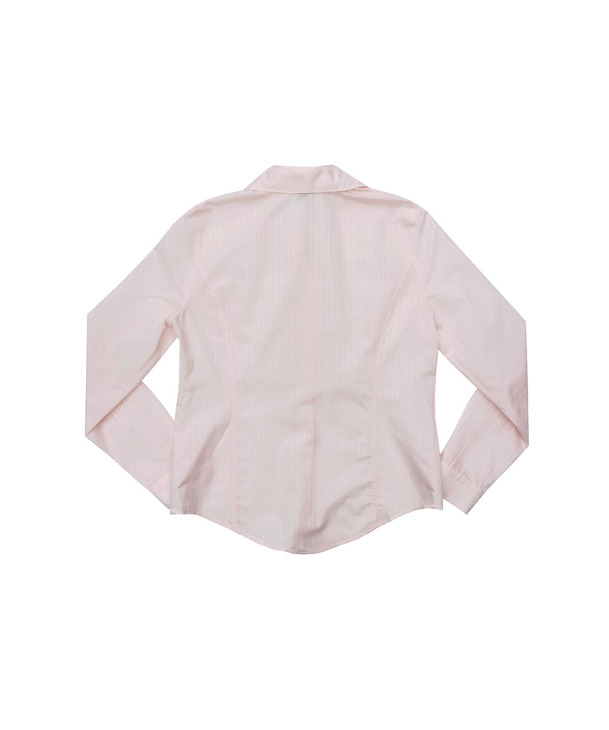 시월107(SIWL107) Silky Jacquard Shirt (Light Pink)
