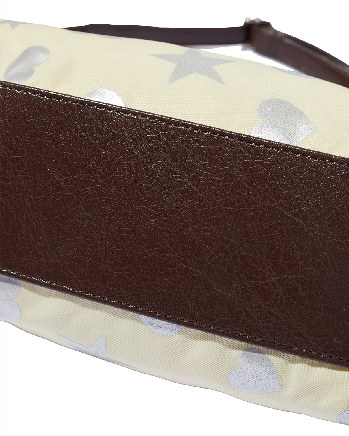 더뮤지엄비지터(THEMUSEUMVISITOR) HEART STAR CRACK BOSTON BAG 2.0 (LEMON)