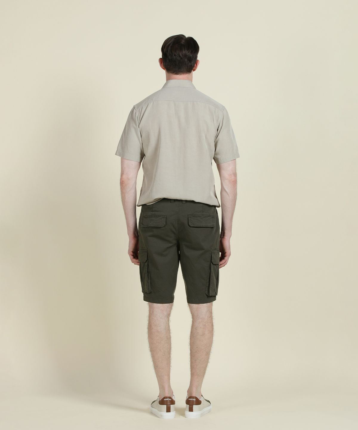 빠니깔레(PANICALE) 그레이 텐셀 리넨 포켓 셔츠