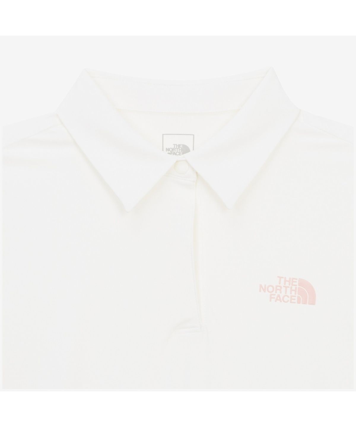 노스페이스(THE NORTH FACE) NT7PR38B 여성 아이스데이 반팔 폴로 WHITE