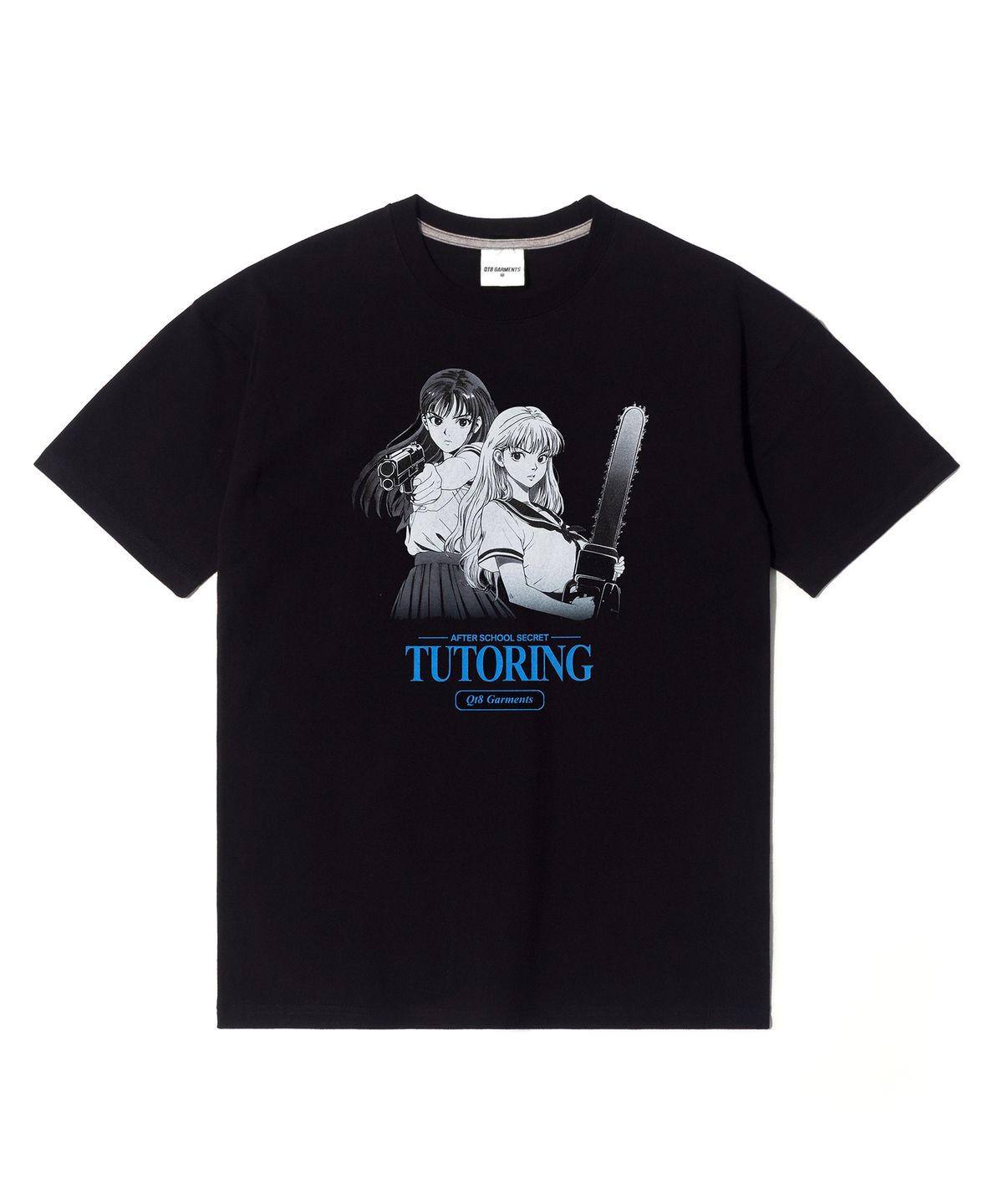 큐티에잇 가먼츠(QT8 GARMENTS) OC Tutoring Tee (Black)