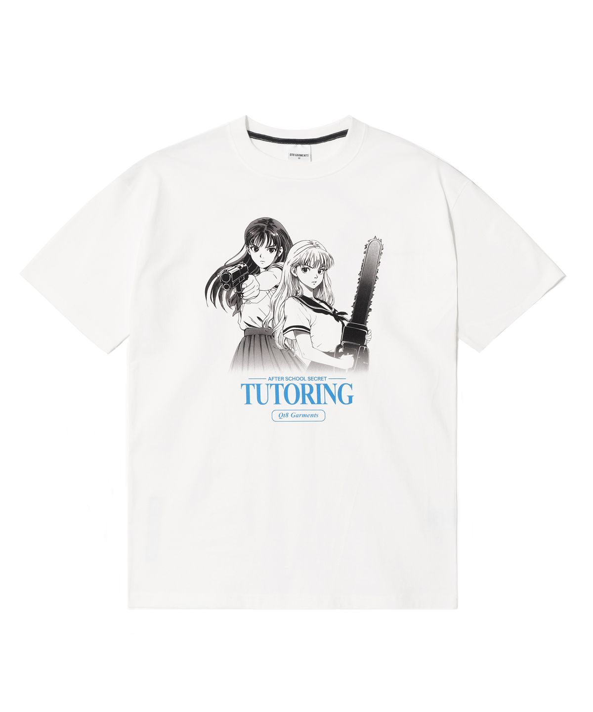 큐티에잇 가먼츠(QT8 GARMENTS) OC Tutoring Tee (Ivory)