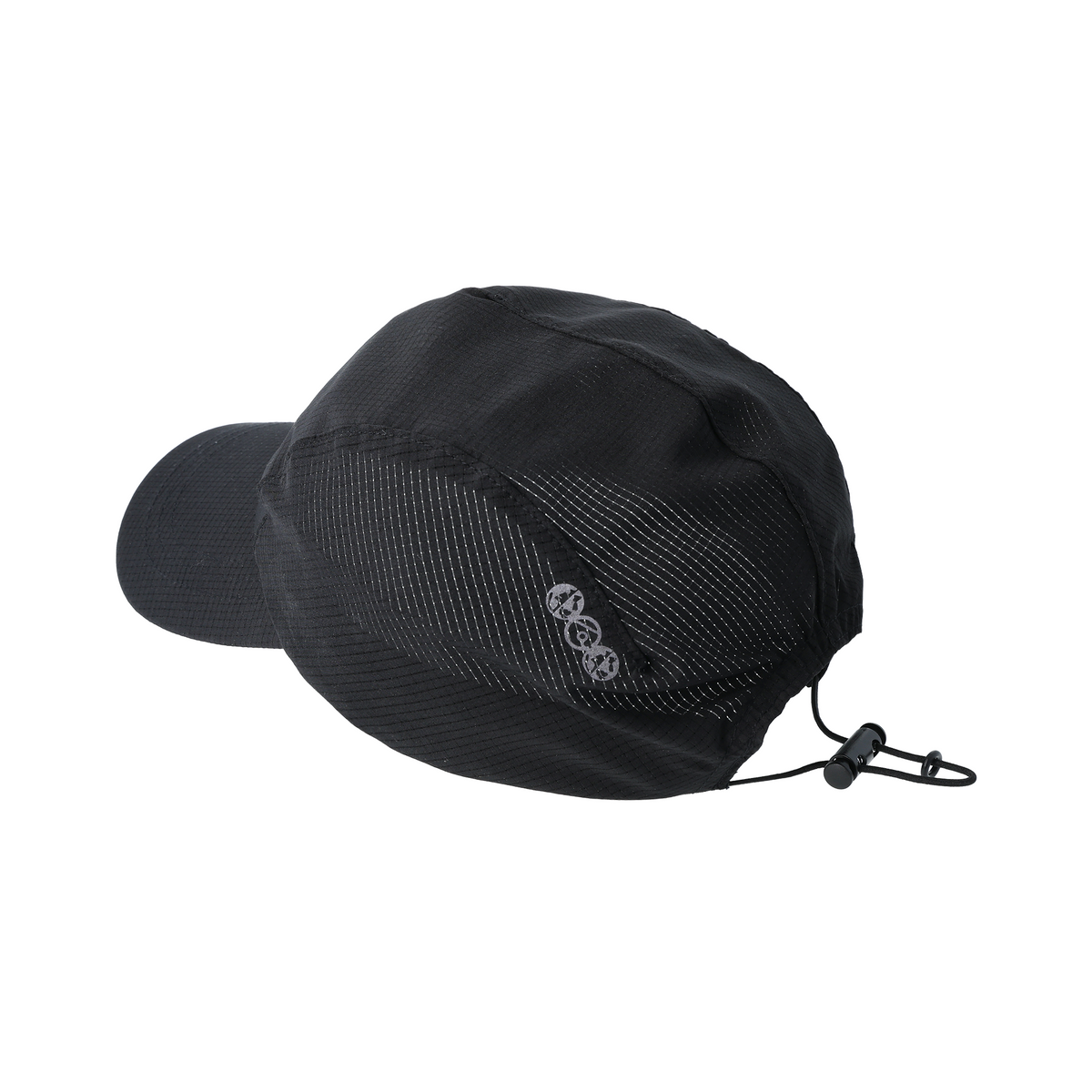 더왈드(THEWARLD) ONE PANNEL LIGHT WEIGHT RUNNING CAP BLACK