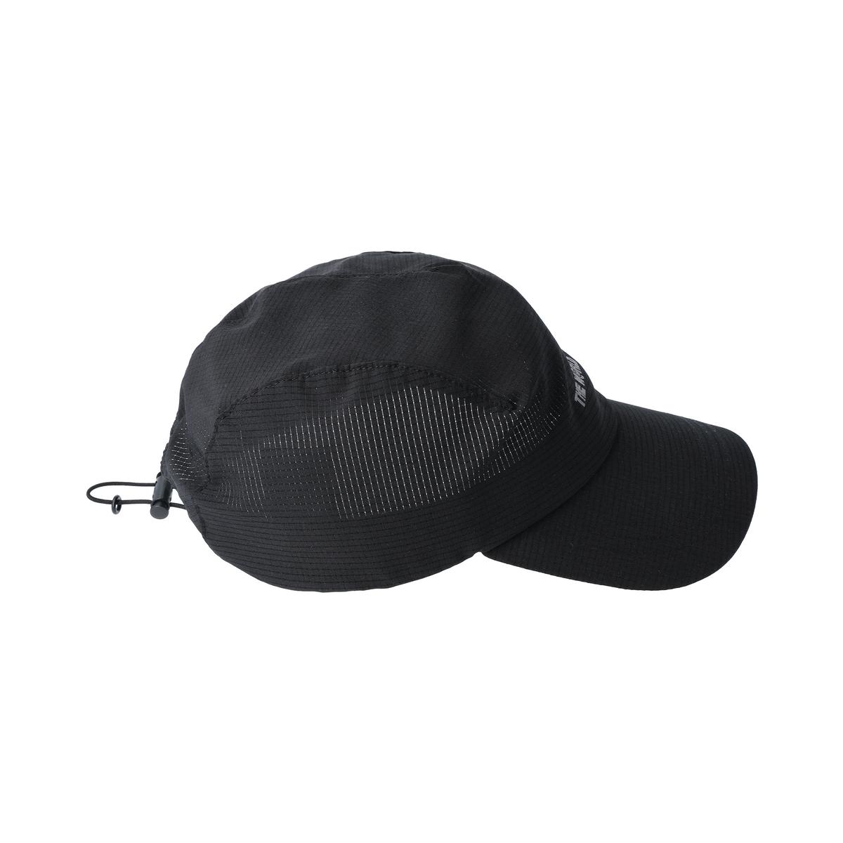 더왈드(THEWARLD) ONE PANNEL LIGHT WEIGHT RUNNING CAP BLACK