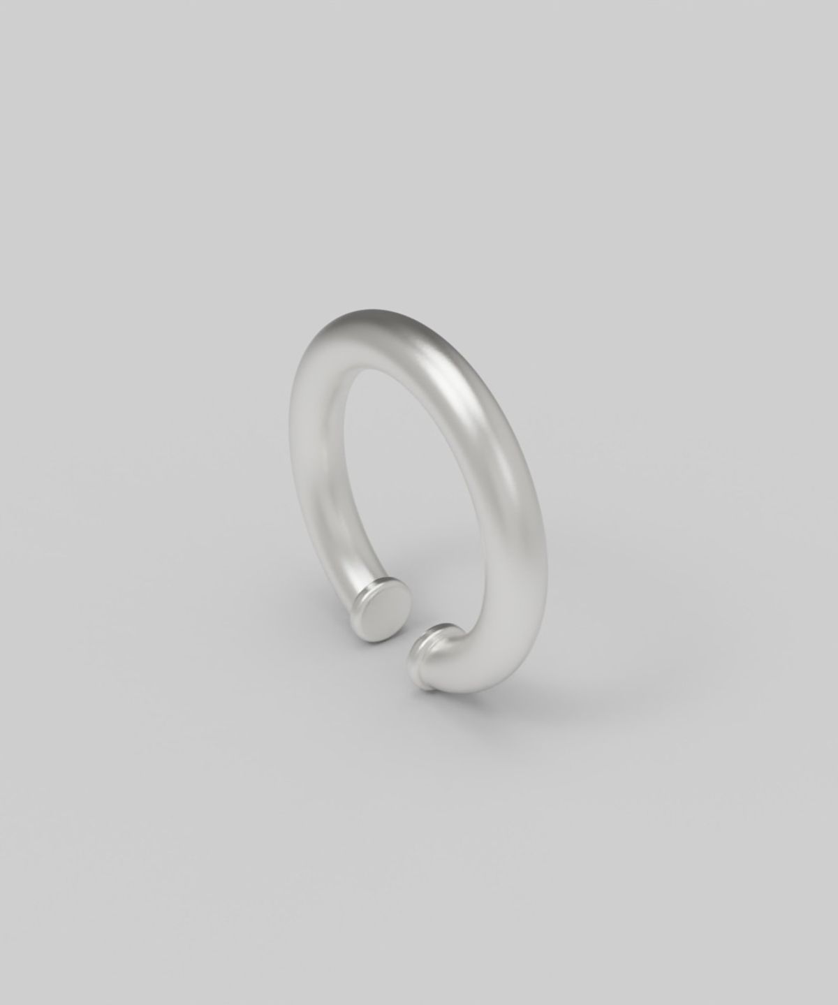 르네오브제(RENEOBJET) VEL  BASIC EARCUFF  [925 STERLING SILVER]  이어커프 귀걸이