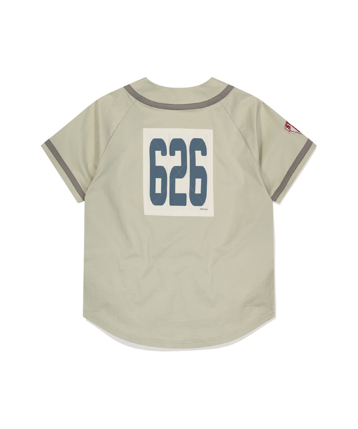 썬러브투어(SUNLOVETOUR) [STITCH] Wappen Baseball Shirt Beige