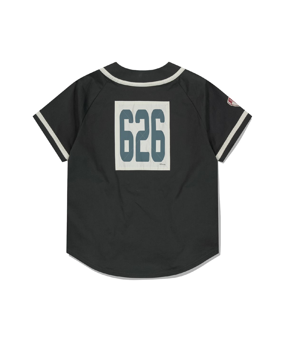썬러브투어(SUNLOVETOUR) [STITCH] Wappen Baseball Shirt Charcoal