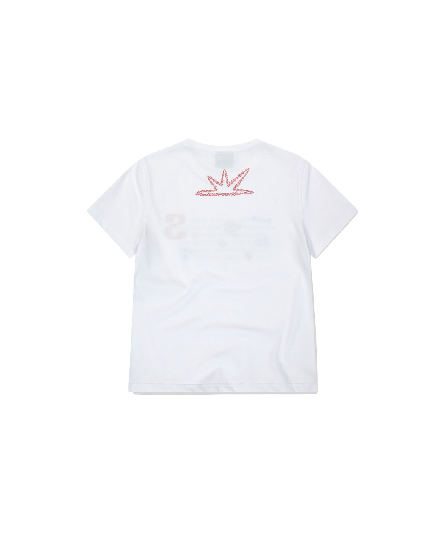 【SUNLOVE】 [STITCH] W Phrase Tee /追跡付 MUSINSA公式 | SUNLOVE [STITCH] W Phrase Tee White