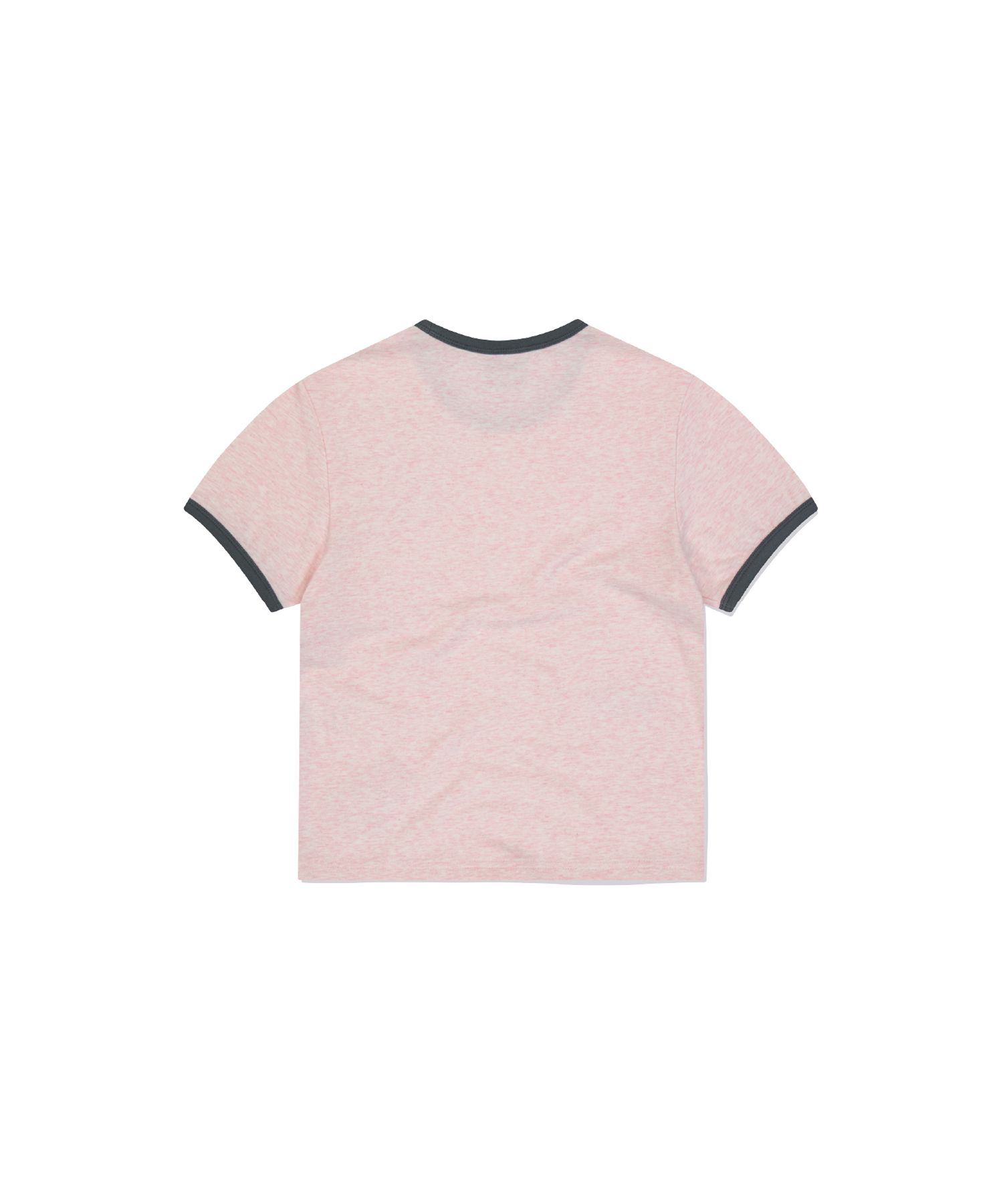 【SUNLOVE】 [STITCH] W Wappen Ringer Tee /追跡付 MUSINSA公式 | SUNLOVE [STITCH] W Wappen Ringer Tee Heather Pink