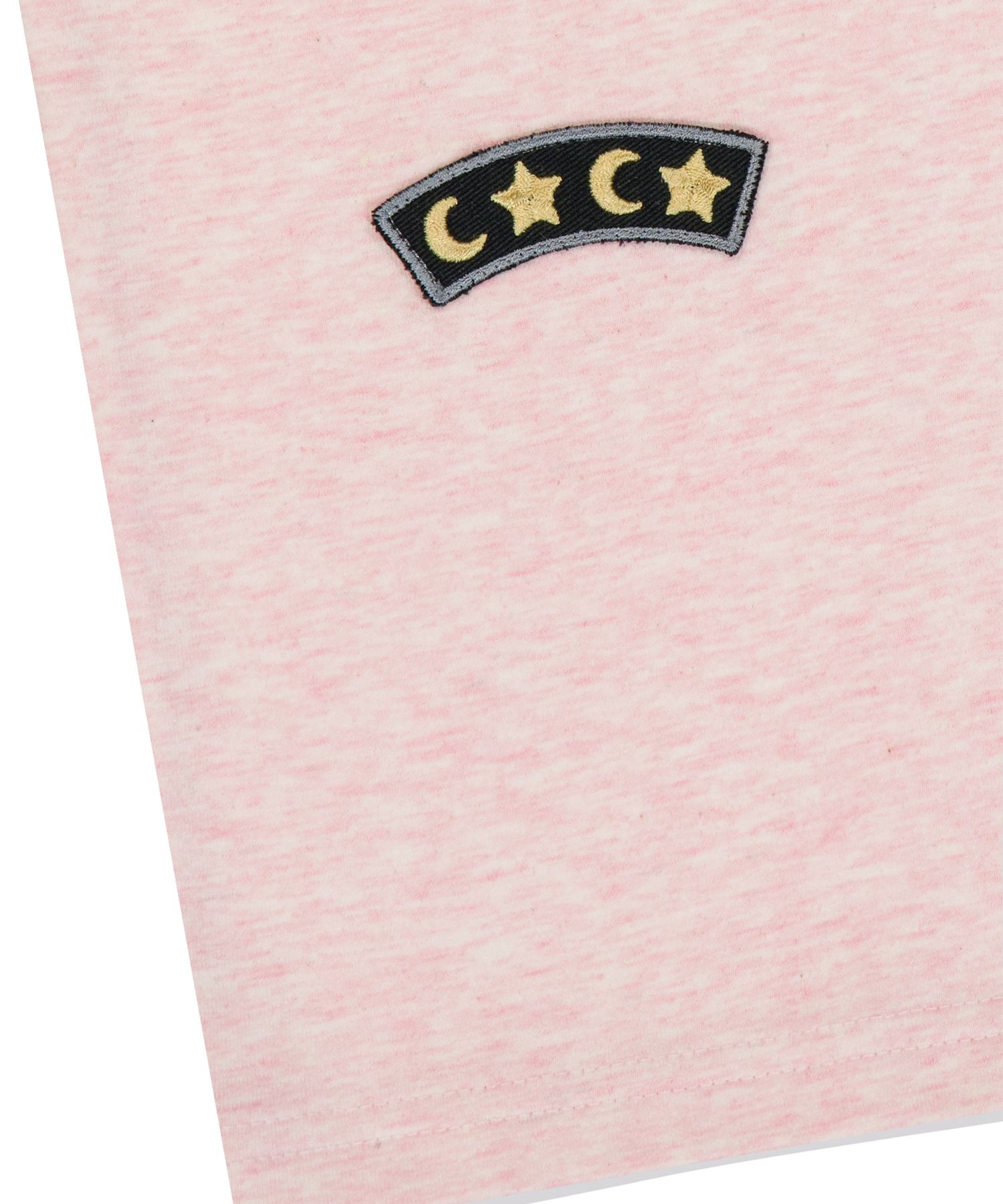 MUSINSA公式 | SUNLOVE [STITCH] W Wappen Ringer Tee Heather Pink