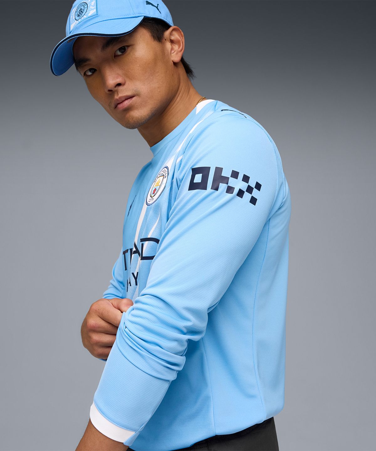 푸마(PUMA) 맨체스터 시티 25/26 홈 저지 레플리카 롱슬리브