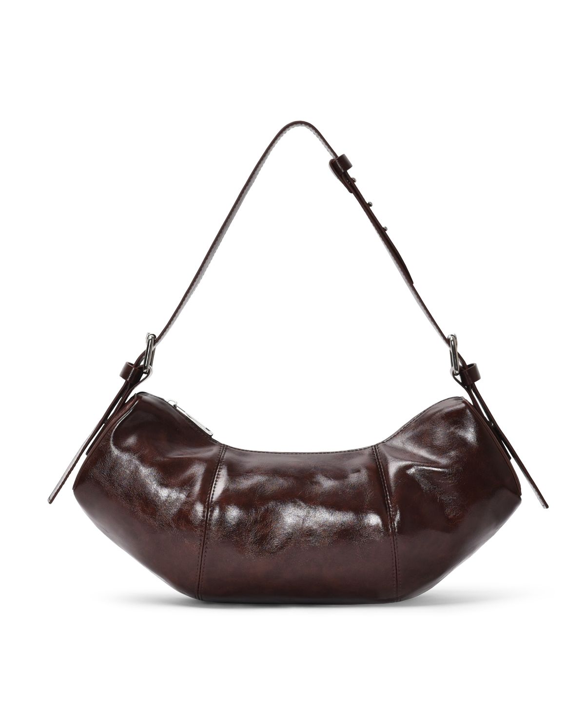 논오버스틱(NONOVERSTIC) Conch Bag Chocolate