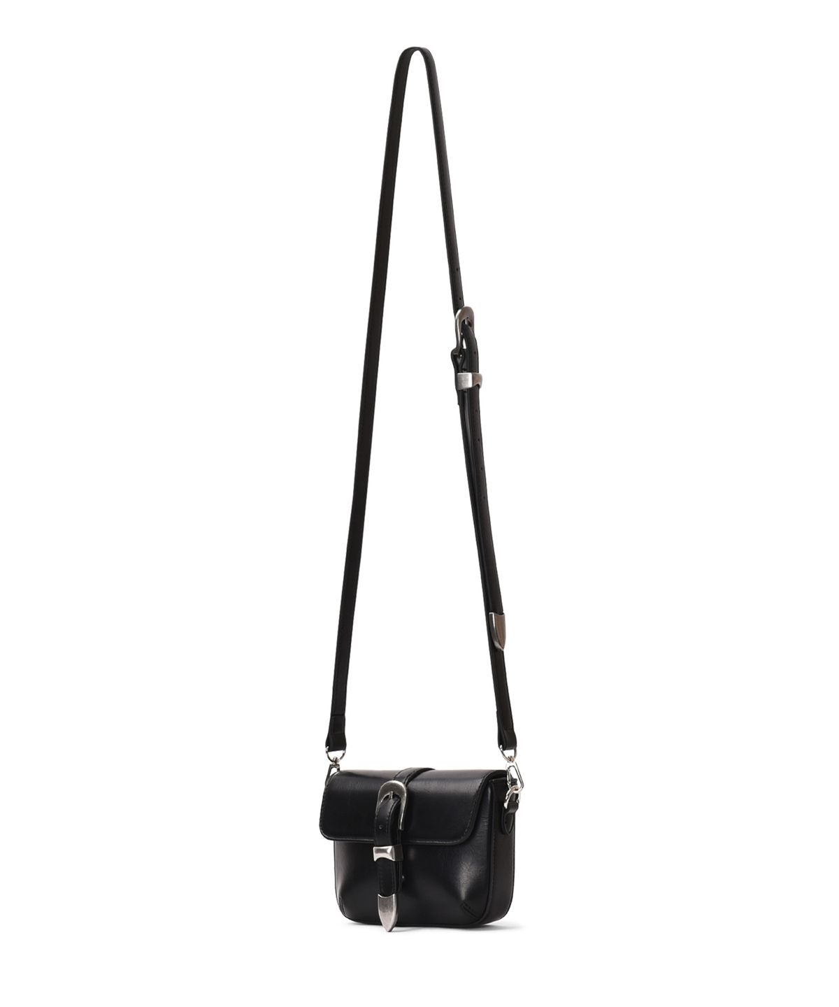 논오버스틱(NONOVERSTIC) Western Belt Bag Black