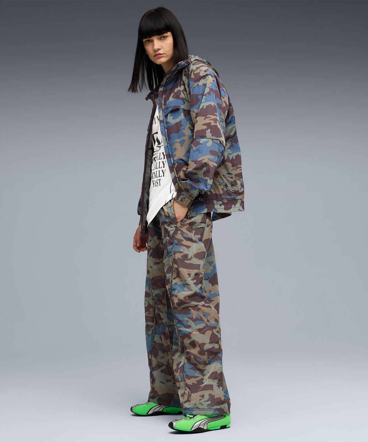 푸마(PUMA) H-Street OG - 그린:실버 / 403692-01