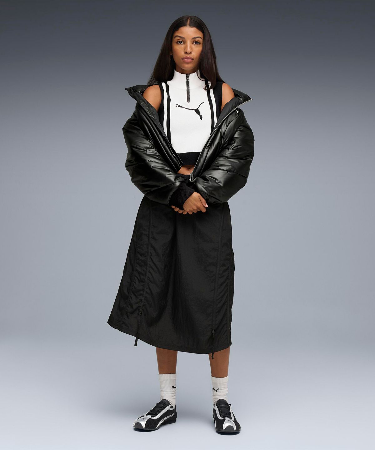 푸마(PUMA) H-Street OG - 블랙:실버 / 403692-02