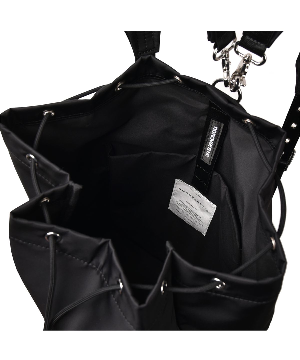 논오버스틱(NONOVERSTIC) Lug Multi Bag Black